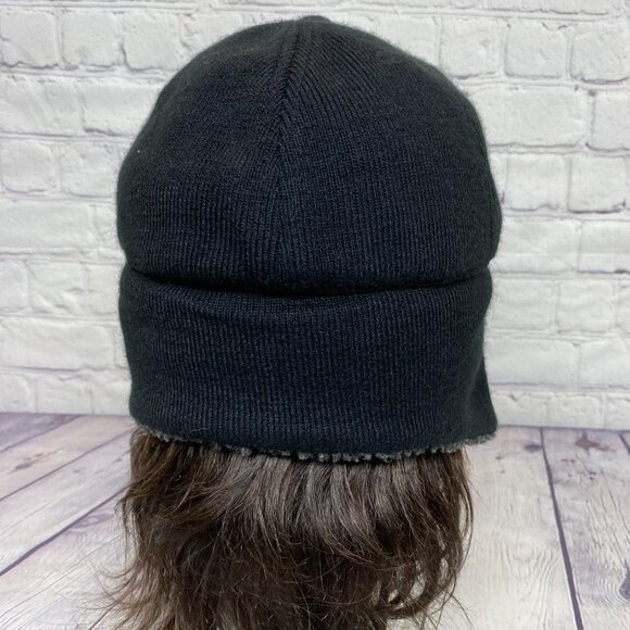 Harley Davidson Motorcycles Hat Cap Black with Earflaps Fit Small Size Heads - Picture 3 of 12